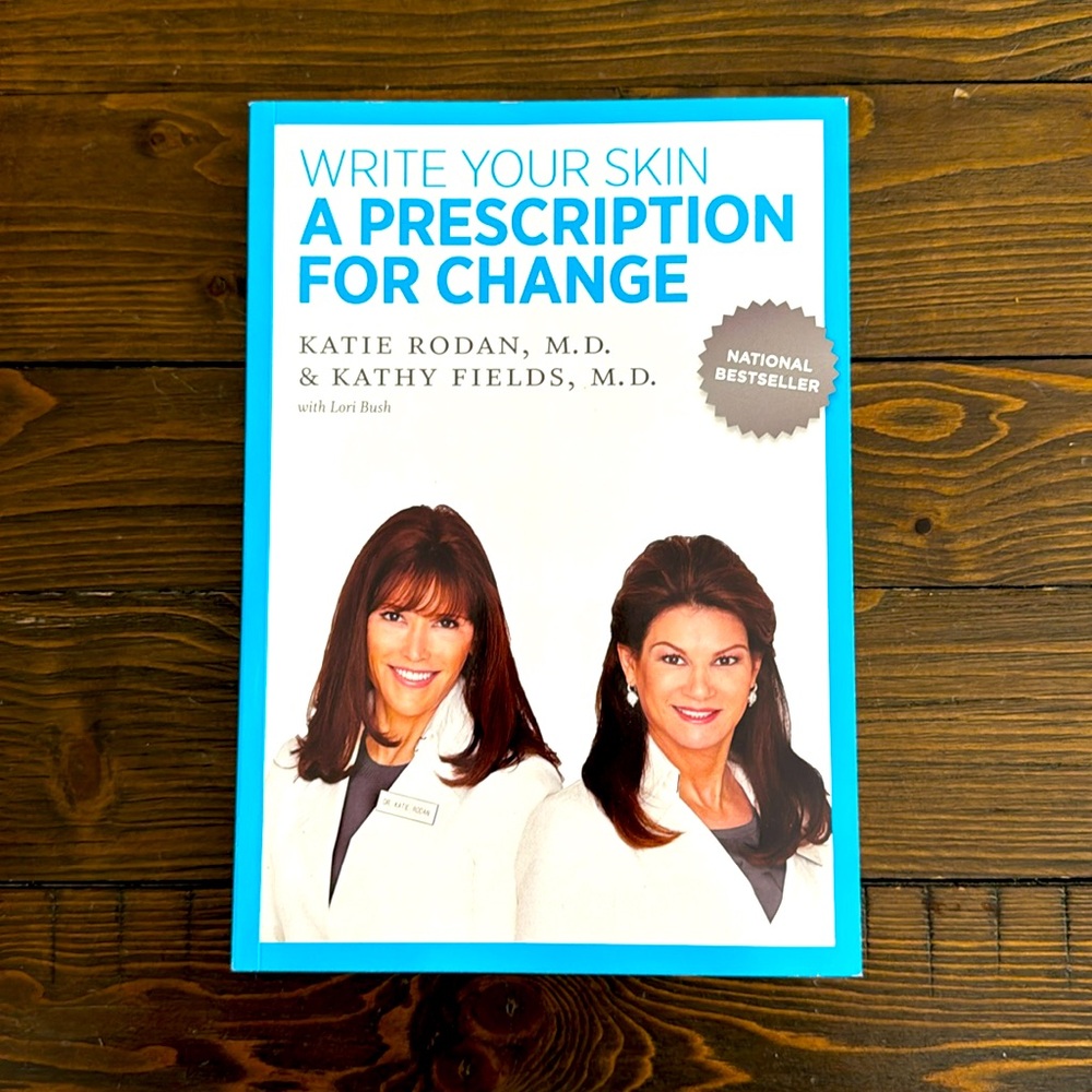 *Brand new* Write Your Skin A Prescription For Change book